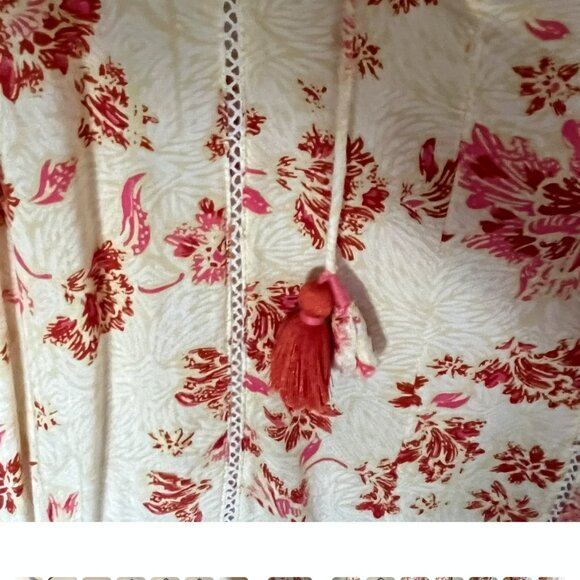 Anthropologie Poupette St Barth Clara Mini Dress | Yellow Floral | Size M - Picture 14 of 15